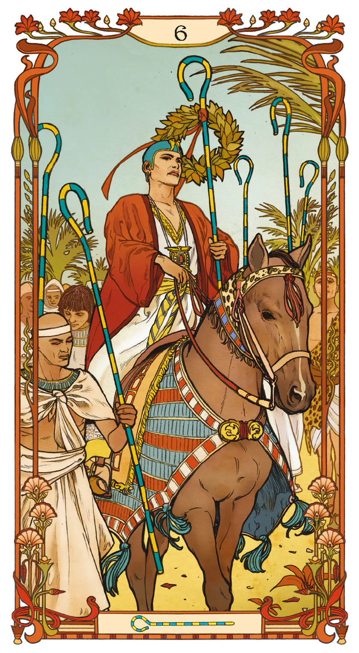 Egyptian Art Nouveau Tarot Cards